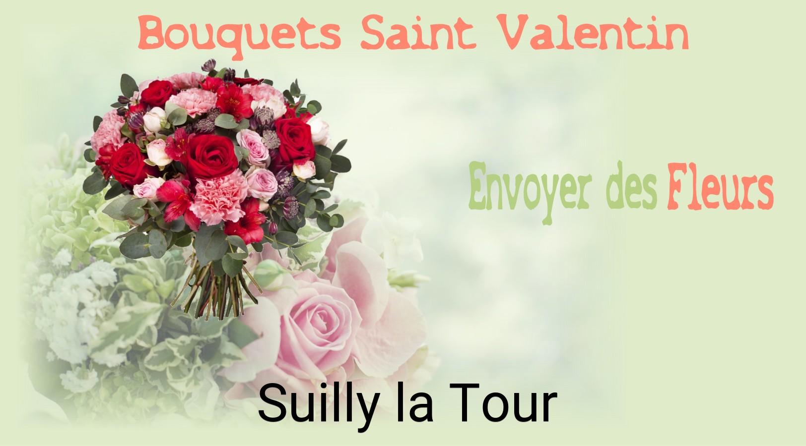 Roses de Saint-Valentin livrées à Suilly-la-Tour